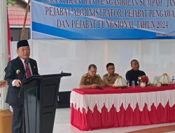 Rotasi Jabatan, Harmin Ramba : Kalau tidak Mau kita Cari Pemain Baru