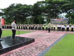 Polres Konawe Gelar Apel Pasukan dalam Rangka Operasi Ketupat Anoa 2024 Menyambut Hari Raya Idul Fitri
