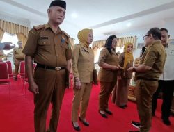 Pj Bupati Konawe Harmin Ramba Kukuhkan Empat Kepala OPD Baru