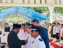 Delapan Kepala Desa Hasil Pemilihan Antar Waktu di Lantik