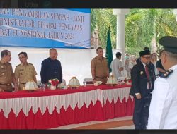 Ketua DPRD Konawe Hadiri Pelantikan Empat Camat di Konawe