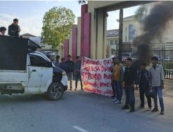 Diduga Ada Pungli di SPBU Konkep, Massa Minta Polda Sultra Turun Tangan