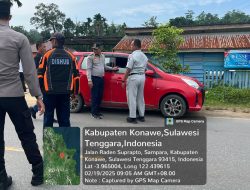 Dinas Perhubungan Konawe Gelar Operasi Keselamatan Berkendara