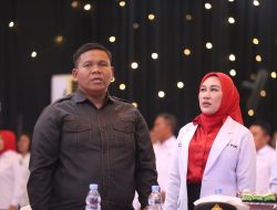 Ketua DPRD Konawe Hadiri Pelantikan Ketua PMI Konawe
