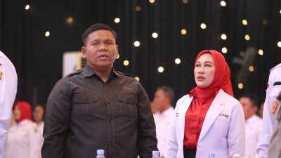 Ketua DPRD Konawe Hadiri Pelantikan Ketua PMI Konawe