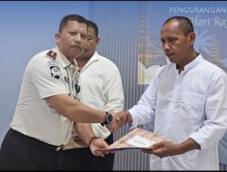Dua Warga Binaan Rutan Unaaha Terima Remisi Hari Raya Nyepi