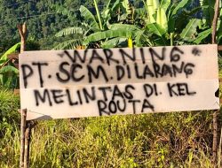 Blokade Aktivitas PT SCM di Routa Hambat Program Pemberdayaan, Ribuan Warga Terancam Terdampak