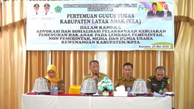 Pemkab Konawe Gelar Evaluasi Kota Layak Anak