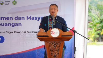 Sekda Konawe Buka Sosialisasi Pelindungan Konsumen OJK di Soropia