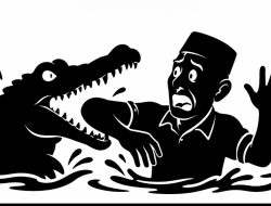 Diseret 10 Meter, Kakek Asal Mubar Selamat Usai Menusuk Mata Buaya