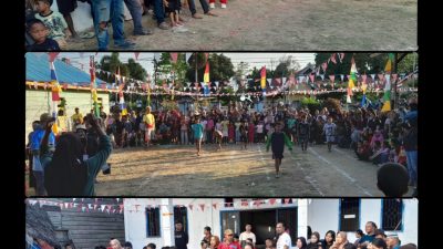 Karang Taruna dan Warga Kelurahan Ranoeya Gelar Lomba Antar-RT Sambut HUT RI Ke-81