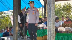 Buka Pora Routa, Kapolres Konawe Ajak Masyarakat Menjunjung Sportivitas