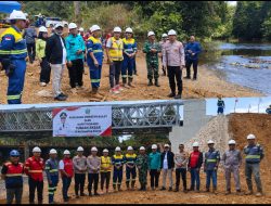 Bupati Konawe Resmikan Jembatan Lintas Provinsi Sultra-Sulteng-Sulsel di Routa