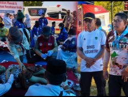 Dinkes Konawe Gelar Sunat Massal dan cek Kesehatan Gratis di Kemah Bakti Kapoiala