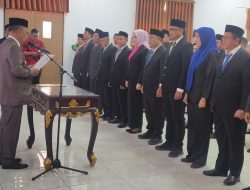 Wabup Konawe Lantik Pejabat Pengawas dan Administrator